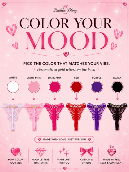 Butterfly Bling Panty