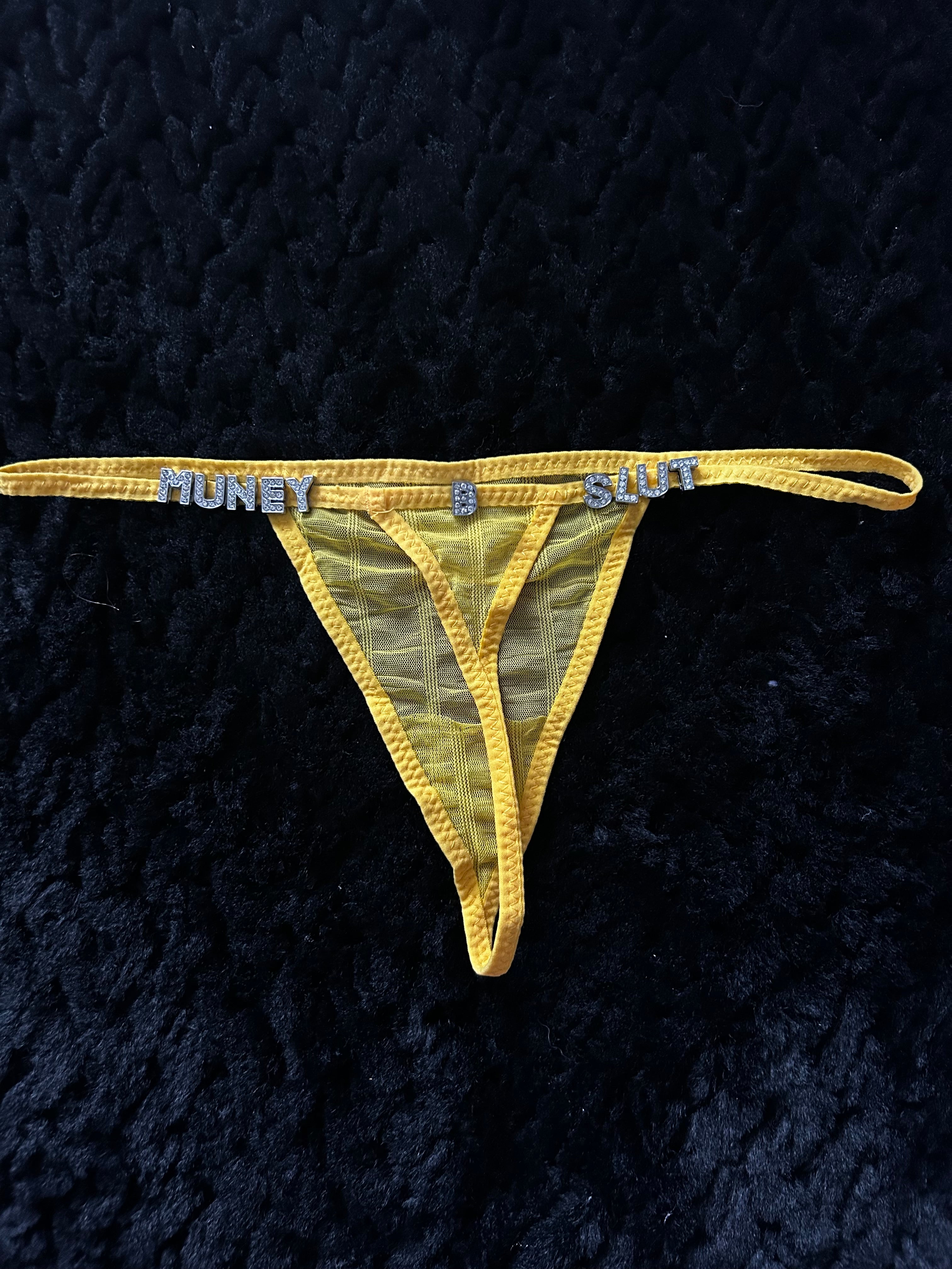 Bling Yellow Panty
