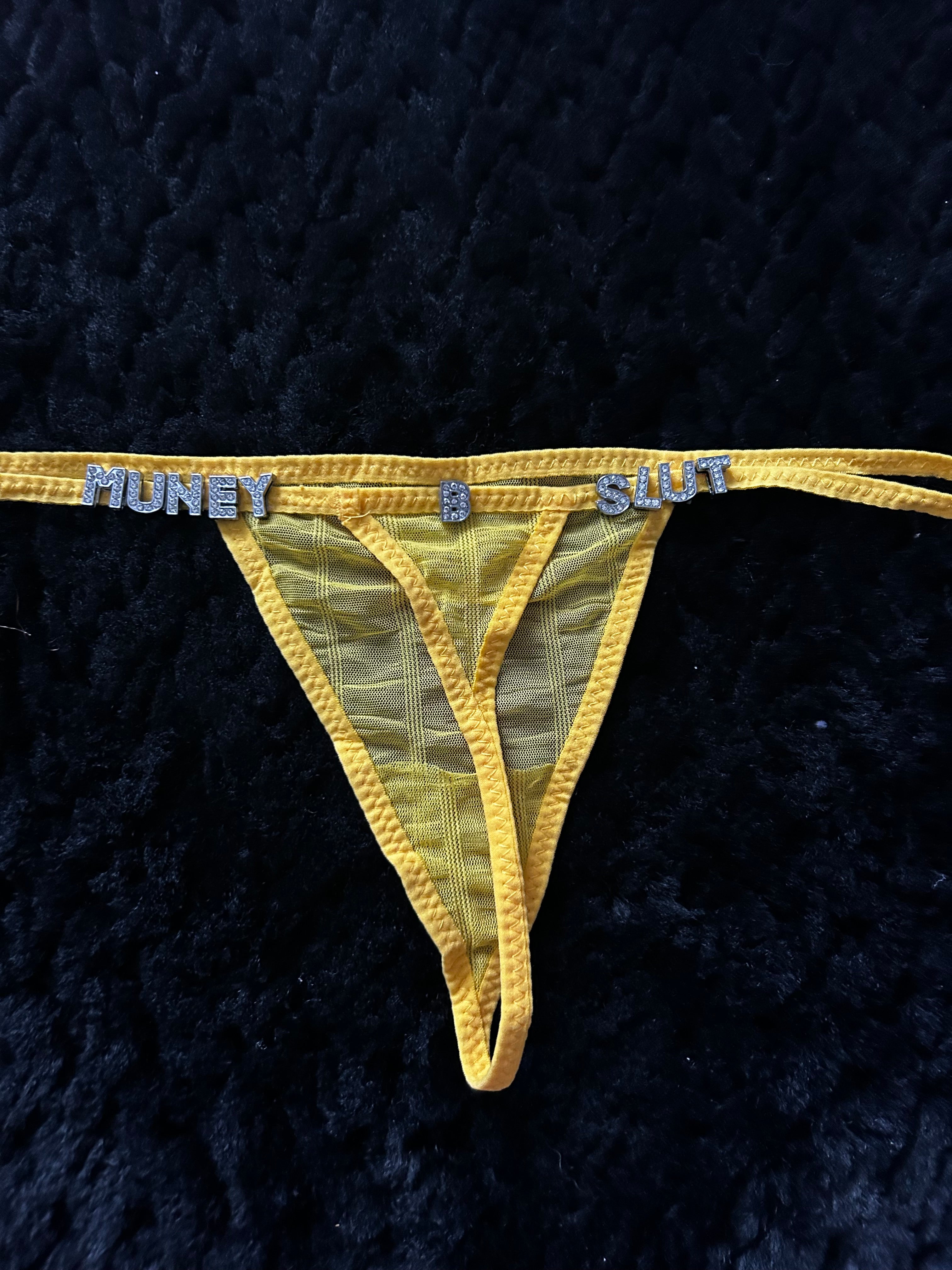 Bling Yellow Panty